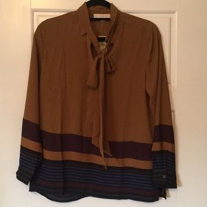 Loft Tie Blouse